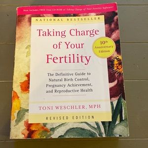 Taking Charge of your Fertility 10th Anniversary Edition Book & CD Toni Weschler